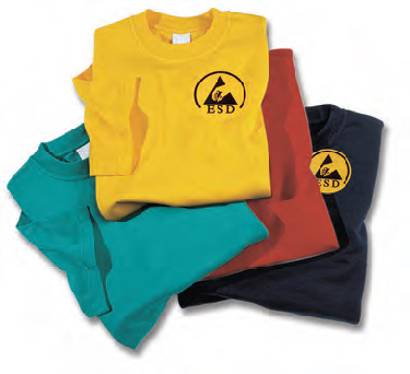 ESD - T-Shirt - A n r o e c - Berufs- / Freizeitbekleidung und Arbeitssicherheit